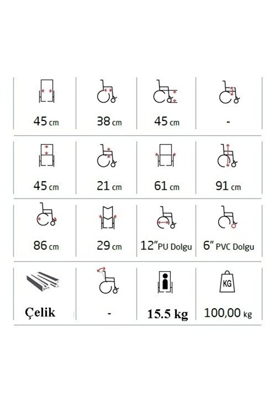 Leo 120 Hasta Transfer Sandalyesi
