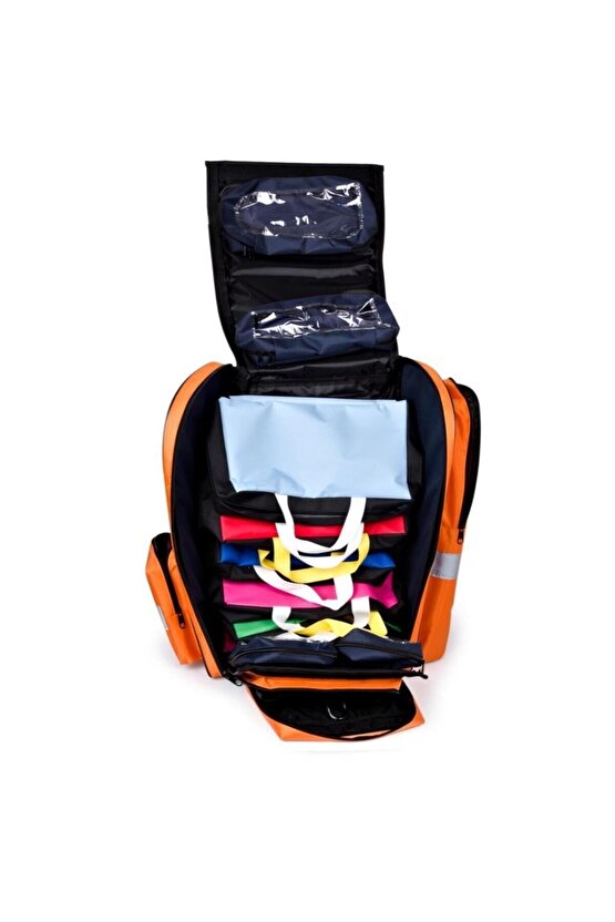 İlk Yardım Sırt Çantası Turuncu