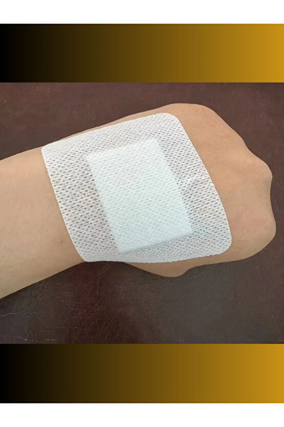 Nonwoven Steril Pedli Esnek Yara Örtüsü 9cm X 10cm Tekli Steril Paket 25li Kutu