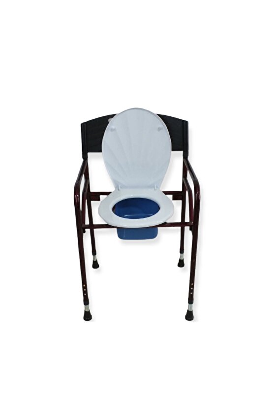 Tuvalet Sandalyesi Katlanabilir Hafif Tuvalet Yaşlılar Engelli Duş Sandalyesi Kamp Tuvalet Taburesi