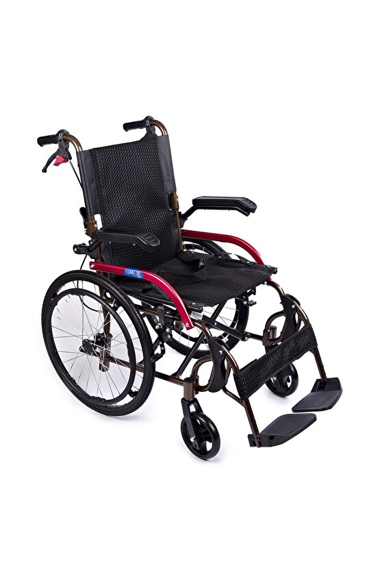 Gk863laj-20 Jet Black Transfer Alüminyum Tekerlekli Sandalye