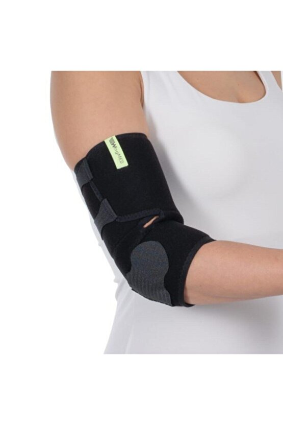 Unisex Siyah Epikondilit Detekli Dirseklik W203