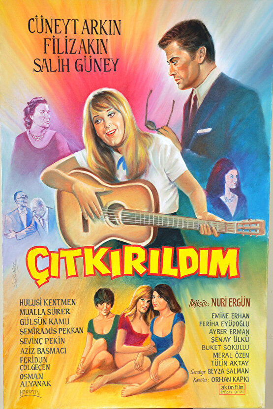 Çıtkırıldım (1966) ( İbrahim ENEZ ) Koleksiyonu ( Lisanslı Ürün ) Posteri