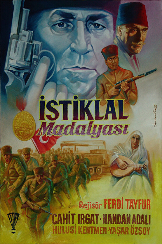 Istiklal Madalyası (1948) ( İbrahim ENEZ ) Koleksiyonu ( Lisanslı Ürün ) Posteri