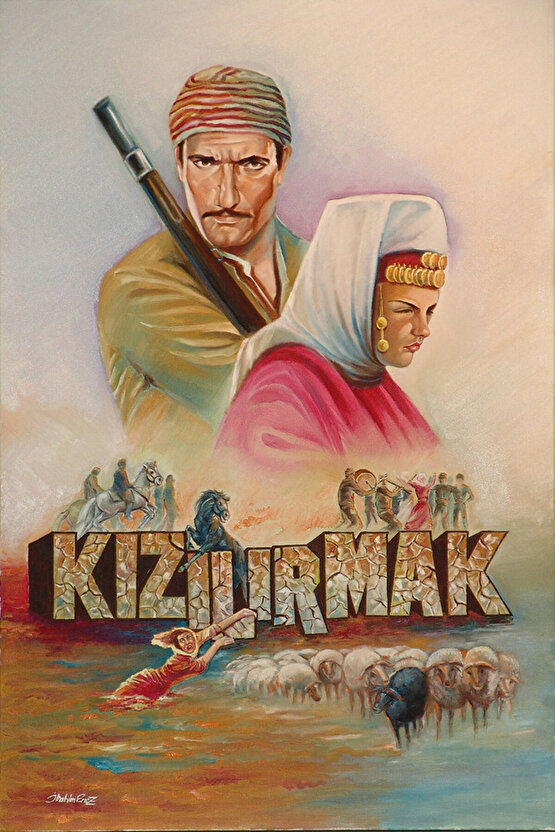 Kızılırmak Kara Koyun (1945) ( İbrahim ENEZ ) Koleksiyonu ( Lisanslı Ürün ) Posteri