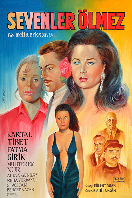 Sevenler Ölmez (1970) ( İbrahim ENEZ ) Koleksiyonu ( Lisanslı Ürün ) Posteri