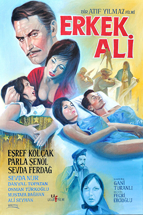 Erkek Ali (1964) ( İbrahim ENEZ ) Koleksiyonu ( Lisanslı Ürün ) Posteri