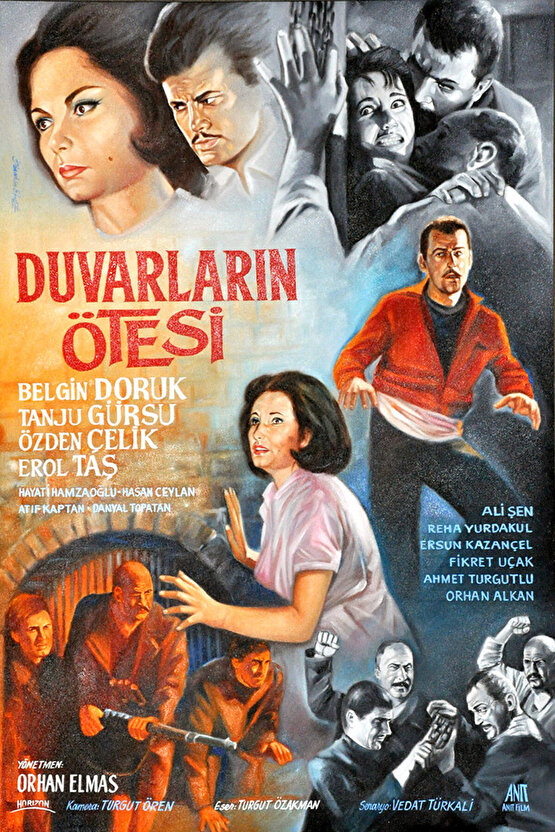 Duvarların Ötesi (1964) ( İbrahim ENEZ ) Koleksiyonu ( Lisanslı Ürün ) Posteri