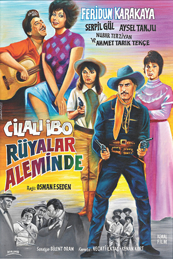 Cilalı İbo Rüyalar Aleminde (1962) ( İbrahim ENEZ ) Koleksiyonu ( Lisanslı Ürün ) Posteri