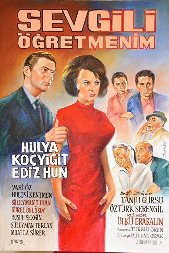 Sevgili Öğretmenim (1965) ( İbrahim ENEZ ) Koleksiyonu ( Lisanslı Ürün ) Posteri