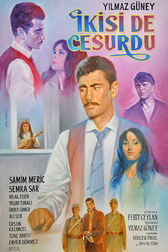 İkiside Cesurdu (1963) ( İbrahim ENEZ ) Koleksiyonu ( Lisanslı Ürün ) Posteri