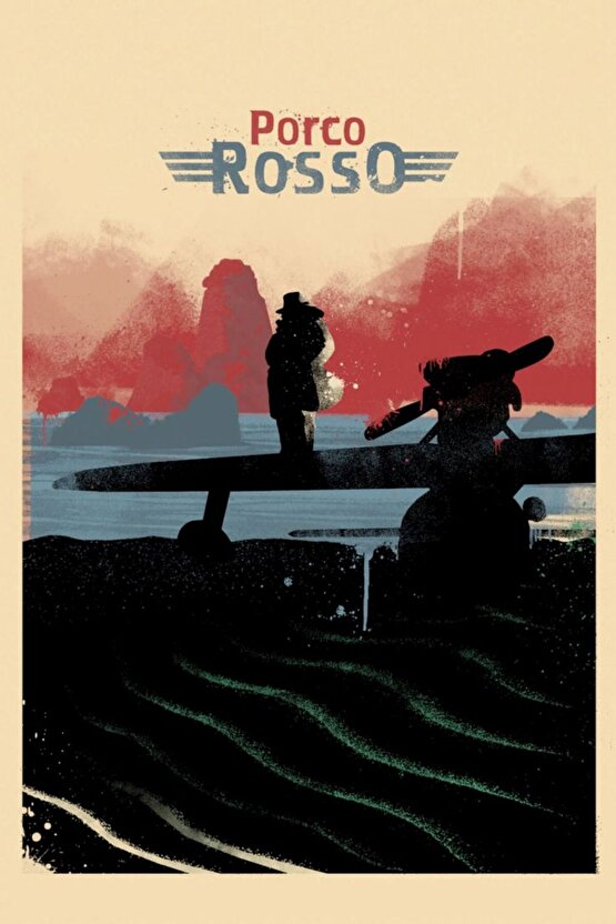 Porco Rosso (1992) 001 AFİŞ - POSTER