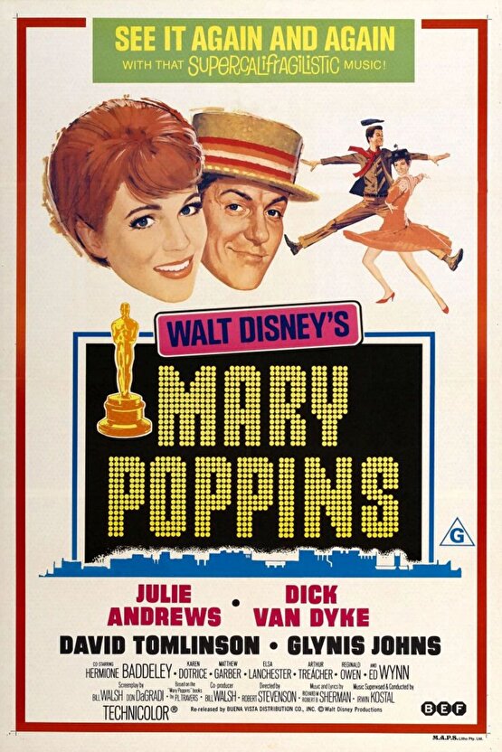 Mary Poppins (1964) 001 AFİŞ - POSTER