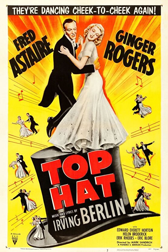 Top Hat (1935) 001 AFİŞ - POSTER
