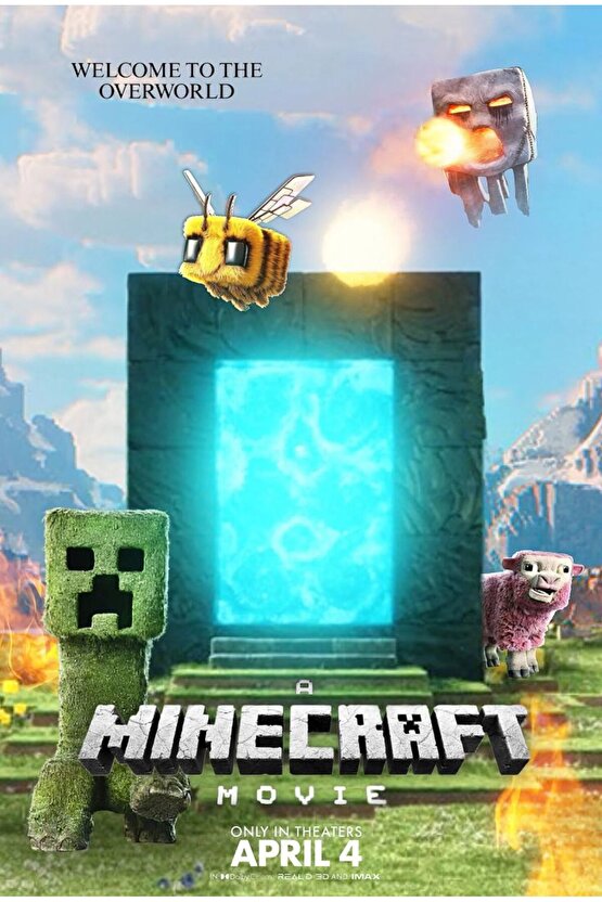 A Minecraft Movie (2025) 005 AFİŞ - POSTER