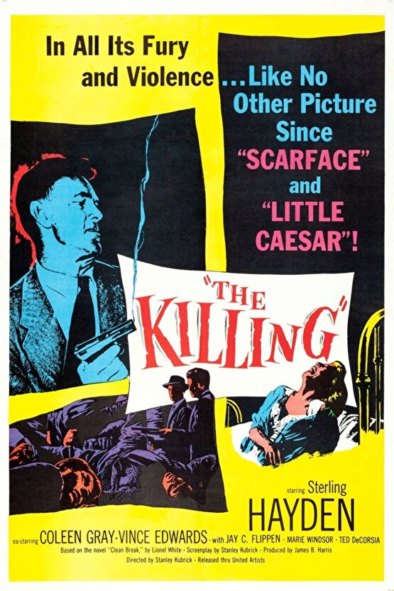 The Killing (1956) 001 AFİŞ - POSTER