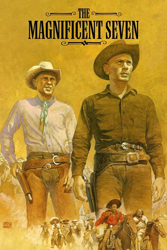 The Magnificent Seven (1960) 002 AFİŞ - POSTER