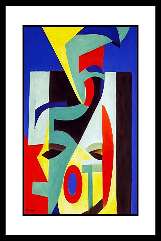 Soyut Çiçek Demeti Digital Art ( ÇERÇEVESİZ - ÇERÇEVE YOKTUR ) ( ULTRA HD ) FOLYO AFİŞ - POSTER