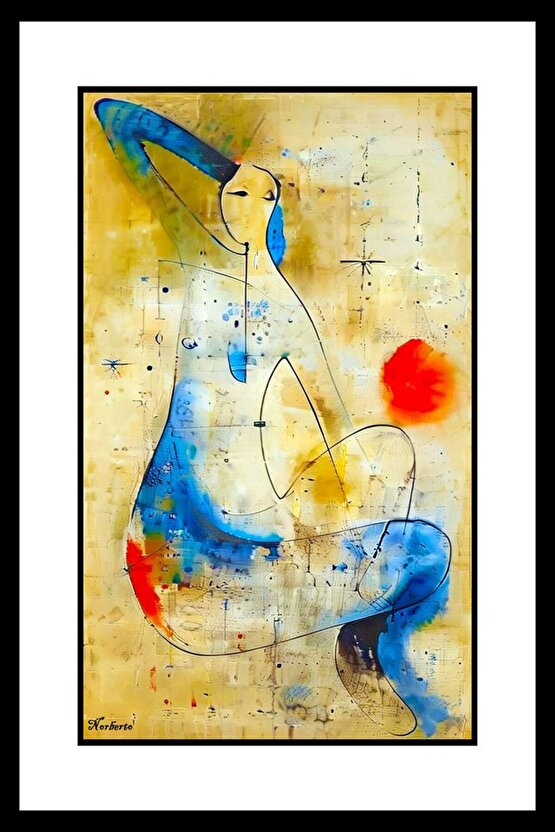 El Çizimi Kadın Digital Art ( ÇERÇEVESİZ - ÇERÇEVE YOKTUR ) ( ULTRA HD ) FOLYO AFİŞ - POSTER