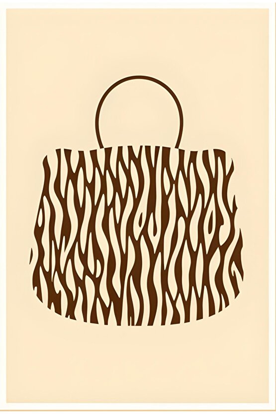 Matisse - Boho - Art Deco - Soyut - Doğa ( 3 lü Çerçevesiz ) Poster - Afiş - Tablo KR2C00863