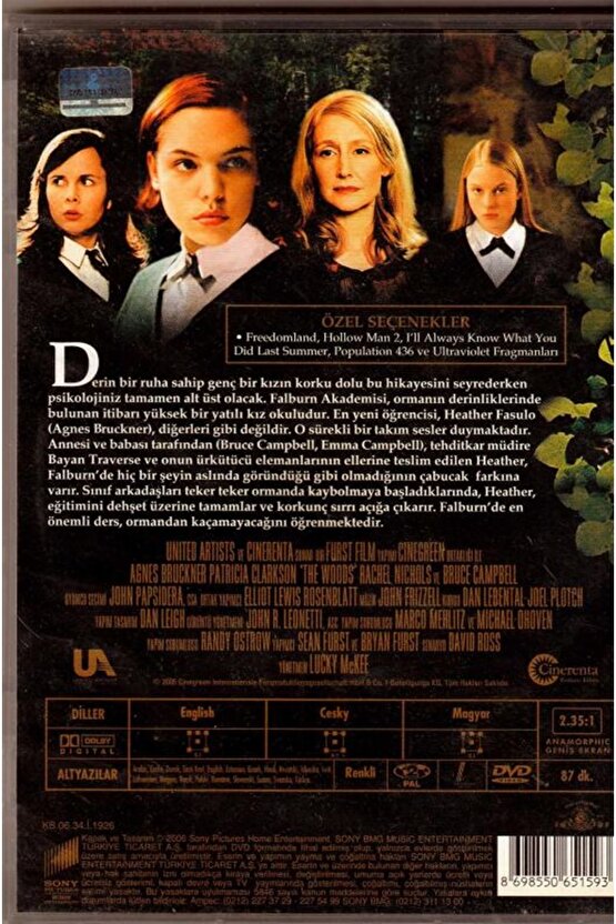 Ormanın Esrarı ( The Woods ) DVD Türkçe Altyazı