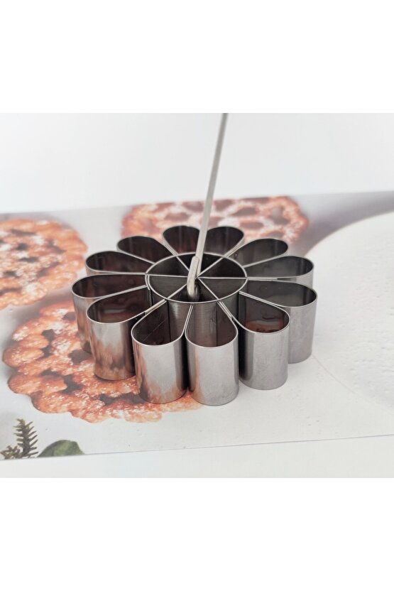 Narkalıp Demir Tatlısı Kalıbı Papatya Modeli