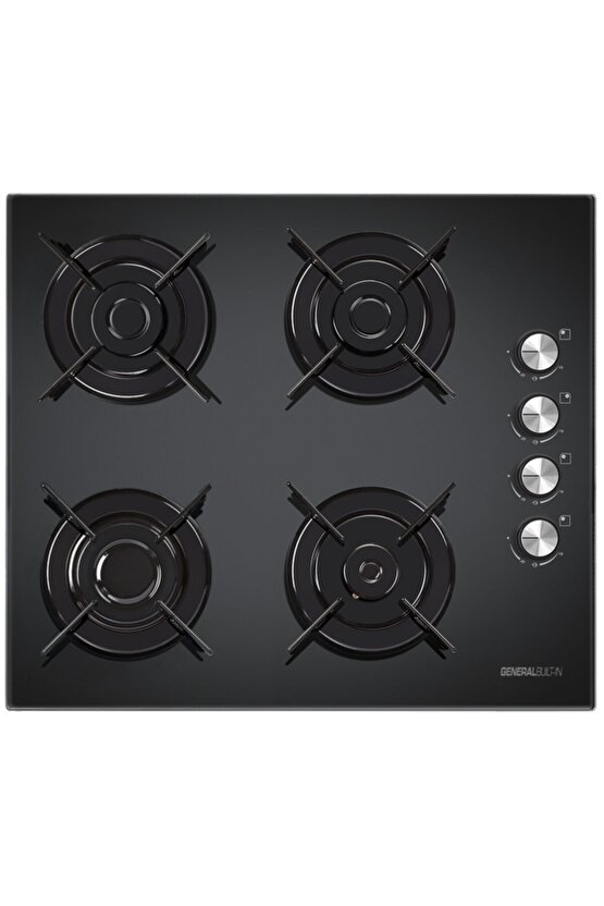 General Buılt-ın Marka Gcosy6050yk Gaz Kesme Emniyetli Ankastre Cam Ocak Doğalgazlı