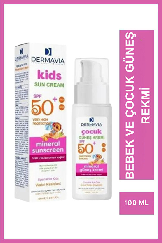Çocuk Güneş Kremi Spf 50 100 ml