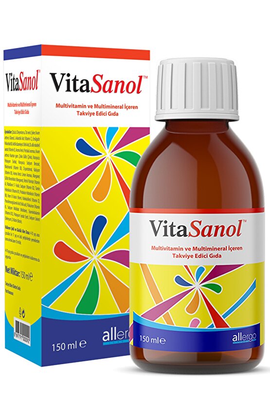 Vitasanol Multivitamin 150 Ml Şurup