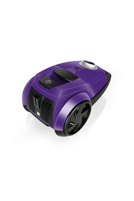 Lotus ET14260 Toz Torbalı Süpürge Mor