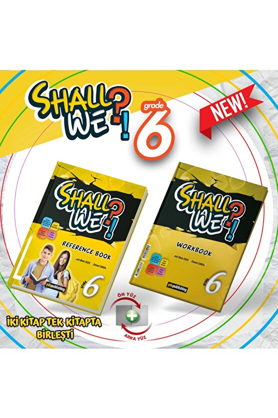 Shall We?! Grade 6 Reference Book Ve Workbook (2 Si Tek Kitapta ) +shall We Test Book