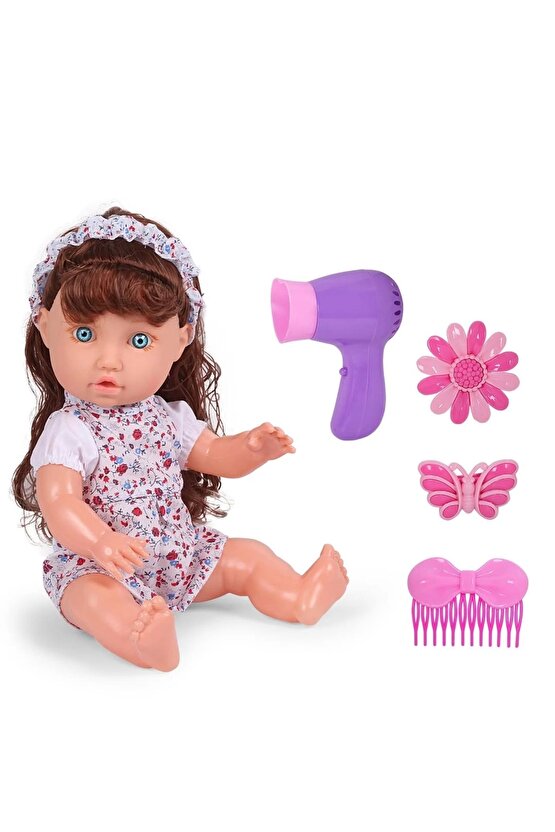 Senoş Aksesuarlı Bebek - Türkçe Konuşan Senoş Et Bebek - Konuşan Bebek - Senoş Bebek - Kuaför Et Beb