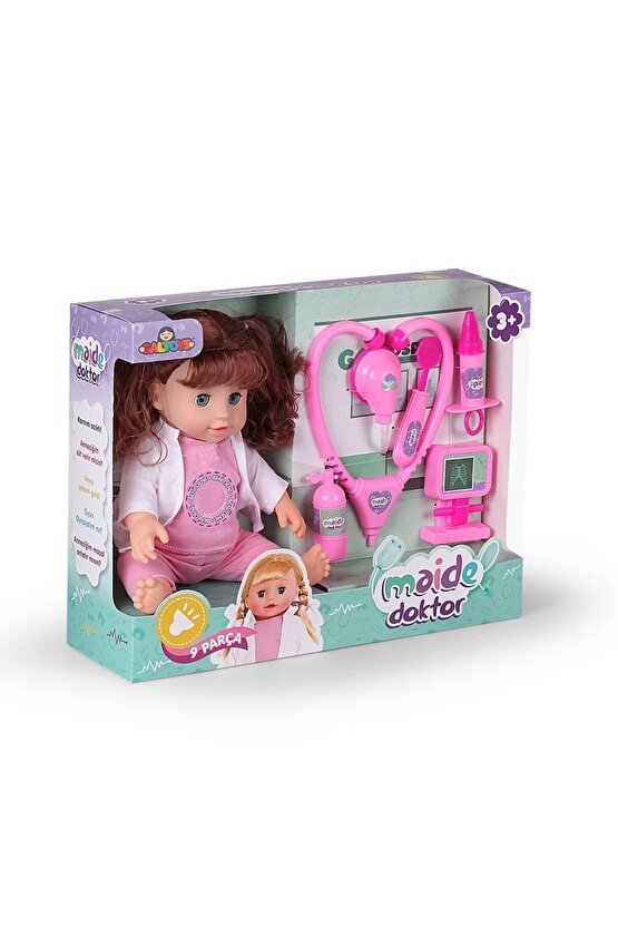 Maide Doktor Bebek - Türkçe Konuşan Maide Et Bebek - Konuşan Bebek - Maide Bebek - Hemşire Et Bebek