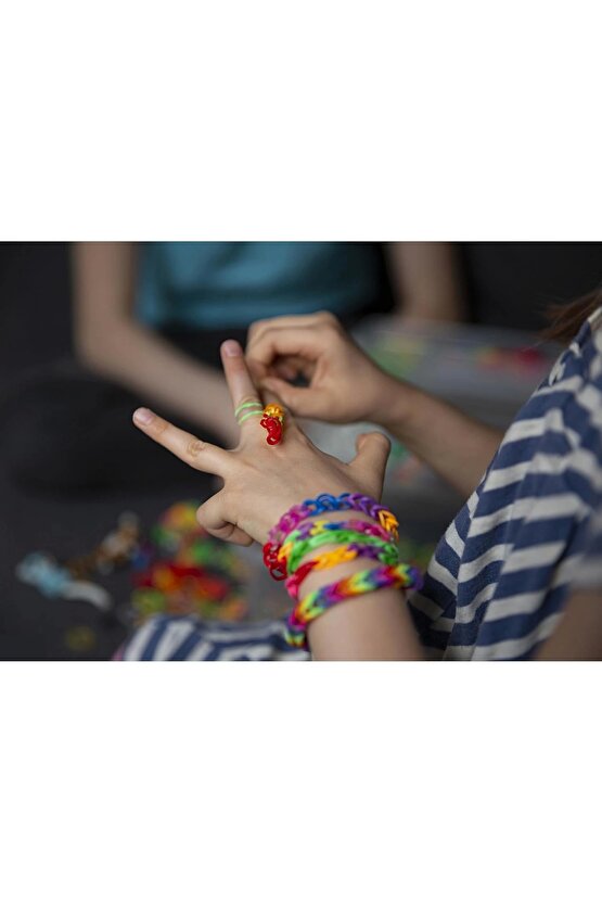 Orijinal Loom Twister 5000 Parça Seti - Takı Seti - Toka, Bilezik Ve Kolye Yapma Seti - Loom Twister