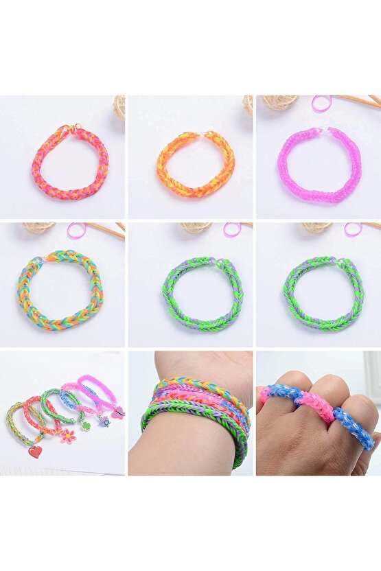 Orijinal Loom Twister 5000 Parça Seti - Takı Seti - Toka, Bilezik Ve Kolye Yapma Seti - Loom Twister