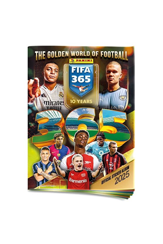 Panini FIFA 365 2025 Albüm Başlangıç Paketi - Futbolcu Çıkartmaları - Trading Futbolcu Oyuncu Kartı