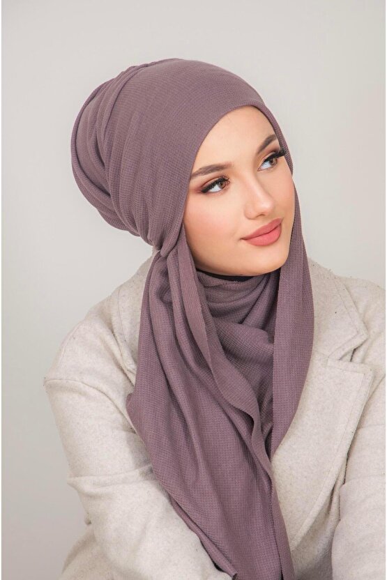 Vizon Kelebek Bone Şal