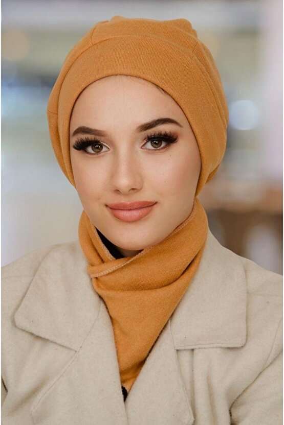 Camel Tesettür Bere Ve Etol Takım
