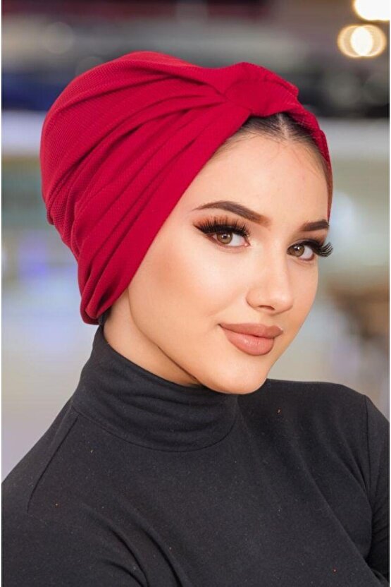 Bordo Burgulu Düğüm Bone