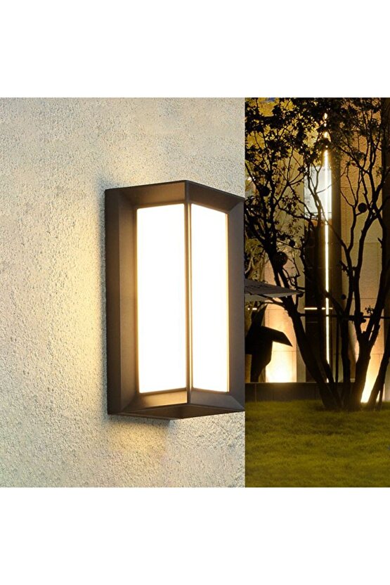 30 Watt Led Aplik, Elektrikle Çalışır, Günışığı Ledli 3200 Kelvin Modern İç ve Dış Mekan Led Aplik,