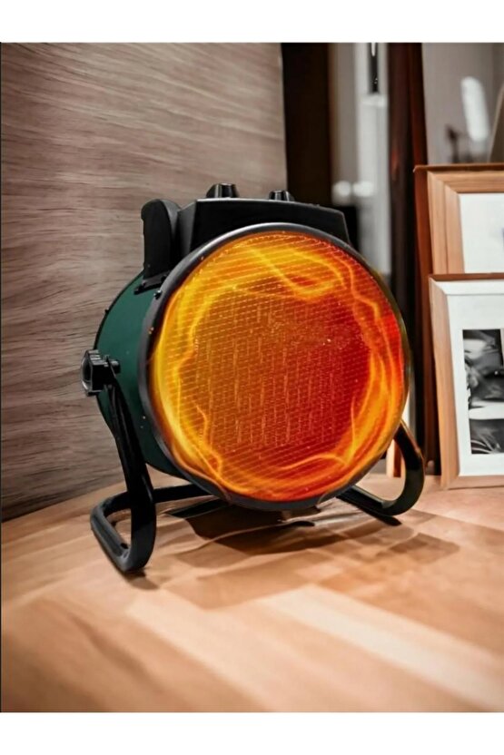 3000W FANLI ISITICI 3 KADEMELİ TAŞINABİLİR ELEKTRİKLİ HAVA ÜFLEYEN FAN RADYATÖR ISINMA CİHAZI 220V