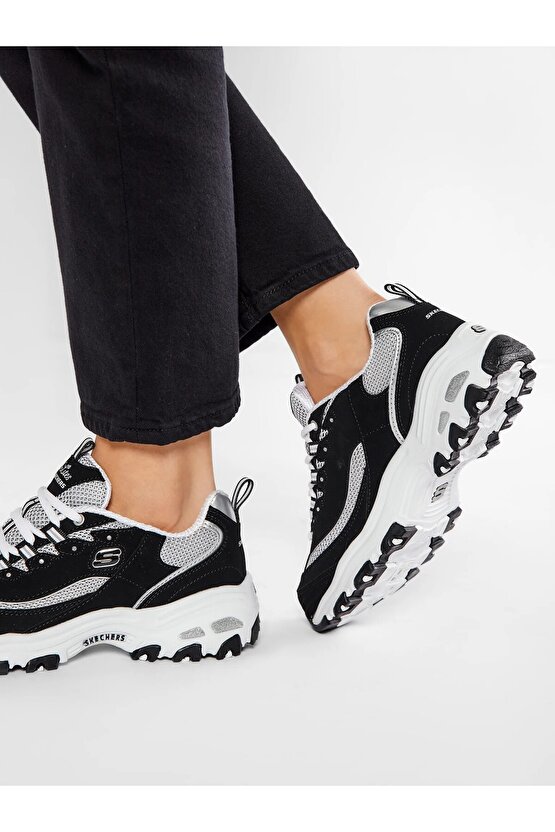 Dlites-Roam Around Siyah Kadın Sneaker 13150BKW