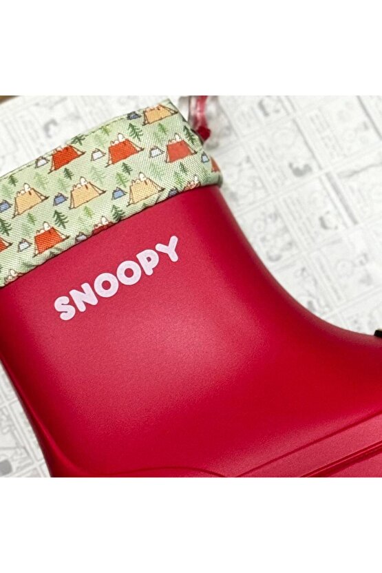 Çocuk Lastikli Bot W10277 Bımbı Snoopy