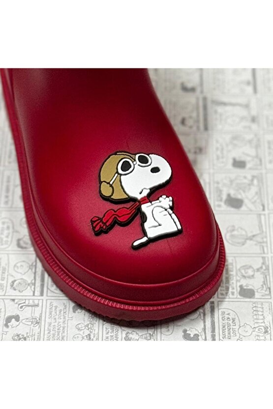 Çocuk Lastikli Bot W10277 Bımbı Snoopy