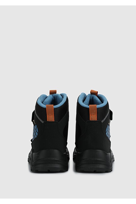 002022 Snow Max Gore-tex Siyah-mavi Çocuk Bot