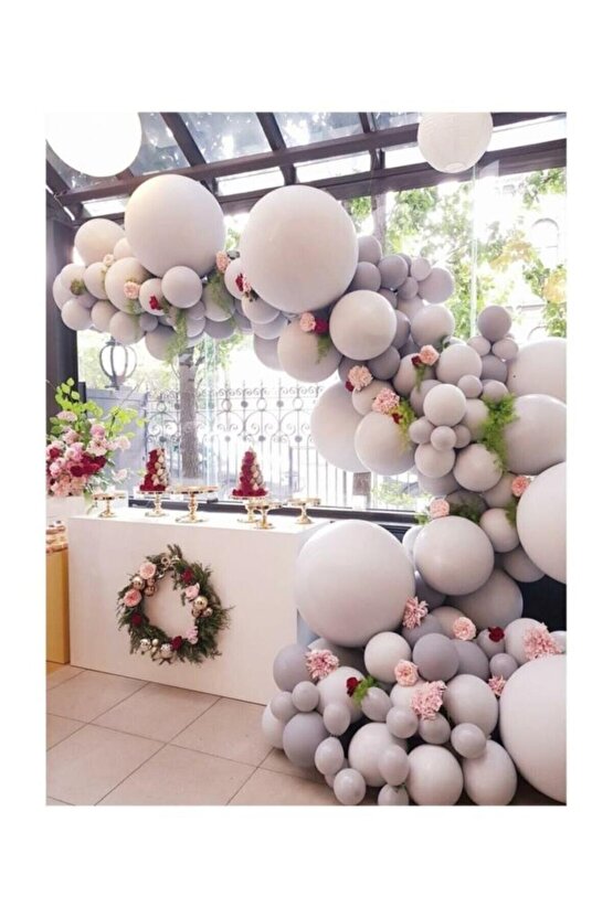 5 Metre Plastik Balon Zinciri Şeridi  Balon Kemeri Aparatı 5 Metre