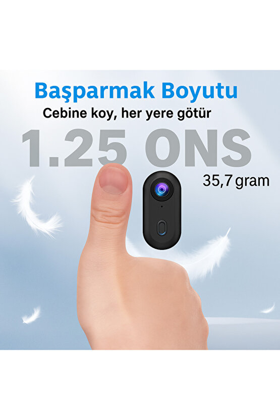 1080p Hd Dijital Suya Dayanıklı Aksiyon Kamera Beyaz- Yeni Nesil Su Altı