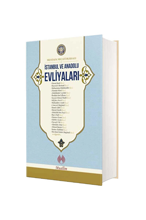 İstanbul ve Anadolu Evliyaları (Ciltli)   Mustafa Necati Bursalı