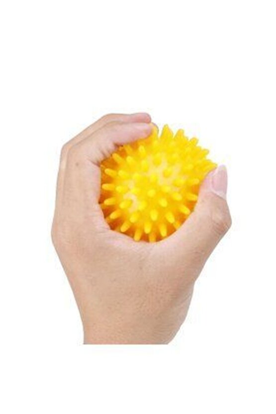 Topu,Dikenli El Egzersiz Topu8 Cm Spikiy Masaj