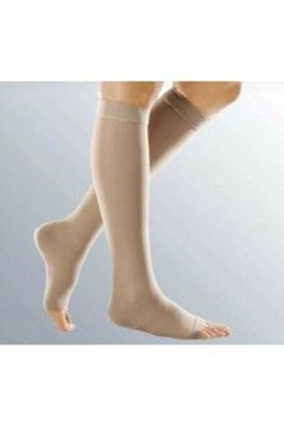 Alman Mediven Duomed Dizaltı Çorabı Orta Basınç Ccl2 Burnu Açık Diz Altı
